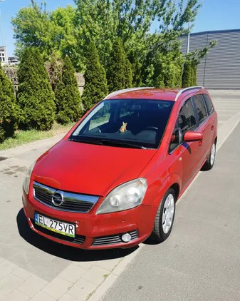 lubelskie Opel Zafira cena 14500 przebieg: 215000, rok produkcji 2006 z Łódź